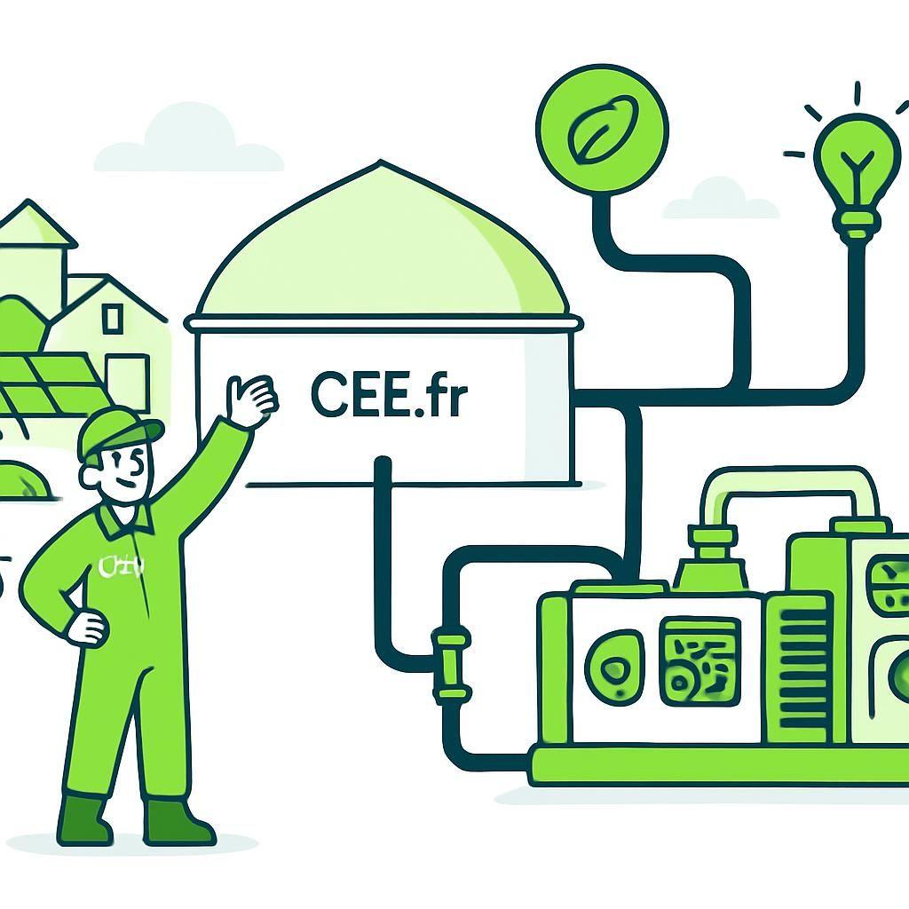 découvrez comment fonctionne une ferme biogaz durable, ses processus de production d'énergie renouvelable à partir de matières organiques, et ses avantages environnementaux.