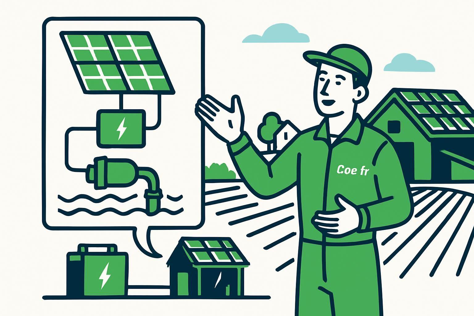 découvrez comment une batterie solaire agricole peut optimiser l'énergie de vos cultures, en offrant une solution durable et efficace pour alimenter vos installations agricoles.