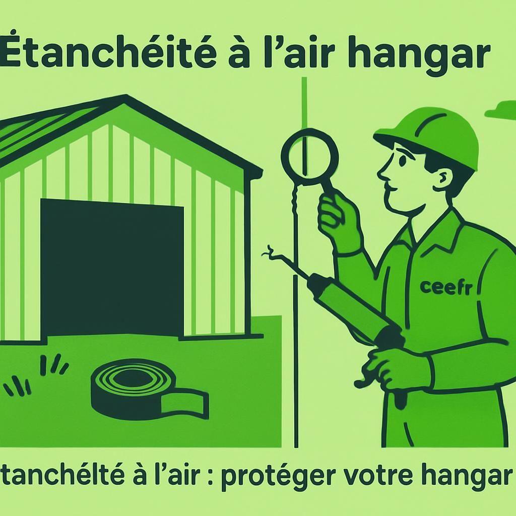 découvrez nos conseils pratiques pour garantir une étanchéité à l'air optimale de votre hangar et améliorer son isolation et sa durabilité.