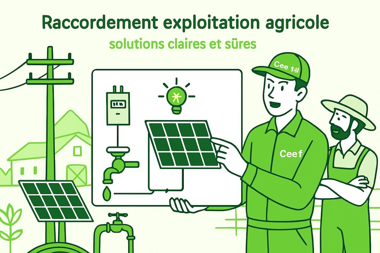 découvrez notre guide complet 2026 pour le raccordement d'exploitation agricole. toutes les étapes, conseils et réglementations pour optimiser vos installations agricoles.
