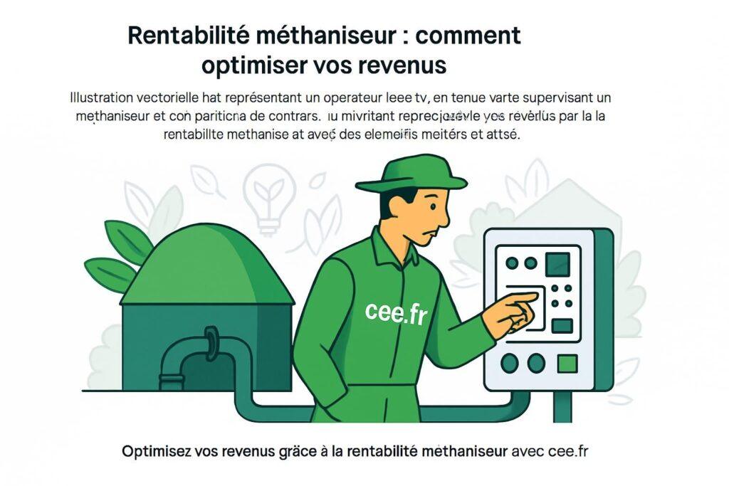 Rentabilité méthaniseur : comment optimiser vos revenus