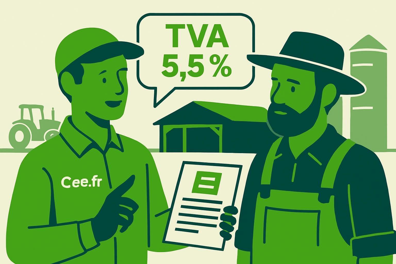 découvrez les conditions d'application et les avantages de la tva à 5,5 % pour les agriculteurs, afin de bénéficier d'une fiscalité avantageuse dans le secteur agricole.