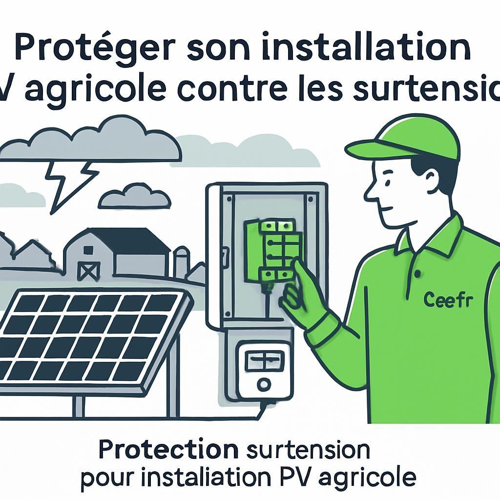 découvrez comment protéger efficacement votre installation photovoltaïque agricole contre les surtensions pour assurer sa durabilité et optimiser sa performance.